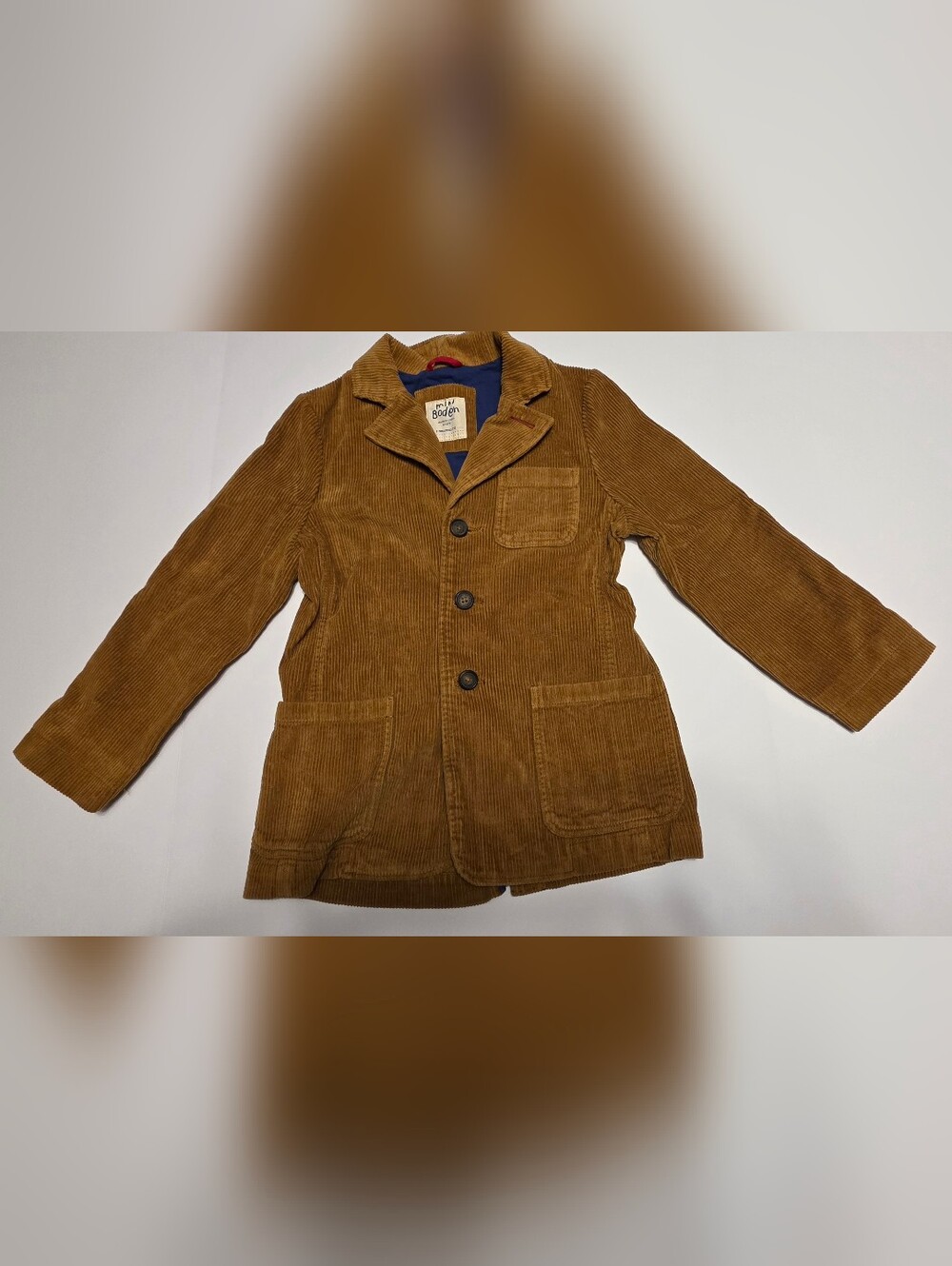 Classic Mini Boden Brown Corduroy Jacket 9/10